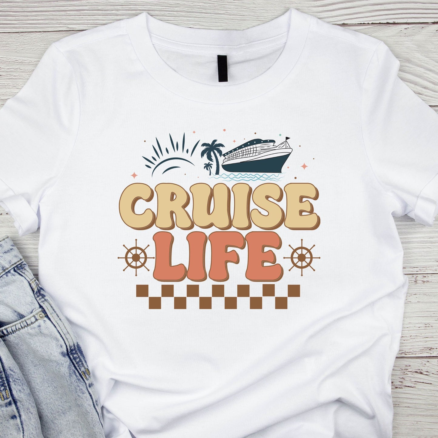 Cruise Retro DTF Prints - Various Styles