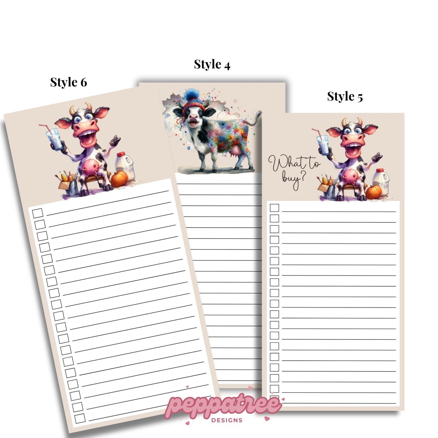 Funny Cow Notepad