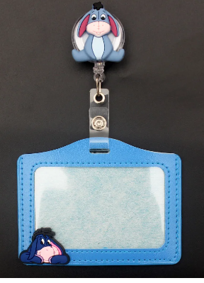 Kids Cartoon Id Card Holders and Retractable Badge Reels - PeppaTree Designs