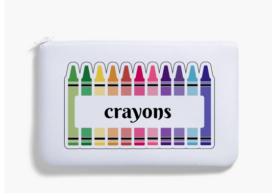Crayons Pencil Bag