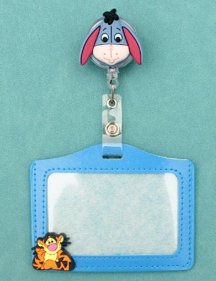 Kids Cartoon Id Card Holders and Retractable Badge Reels - PeppaTree Designs