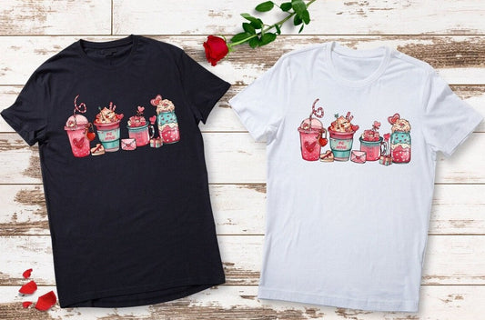 Be Mine Coffee Valentine T Shirt - PeppaTree Designs